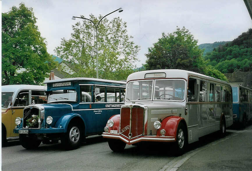 (077'233) - BSU Solothurn - Nr. 11/SO 20'727 - FBW/Hess am 5. Juni 2005 in Reigoldswil, Dorfplatz