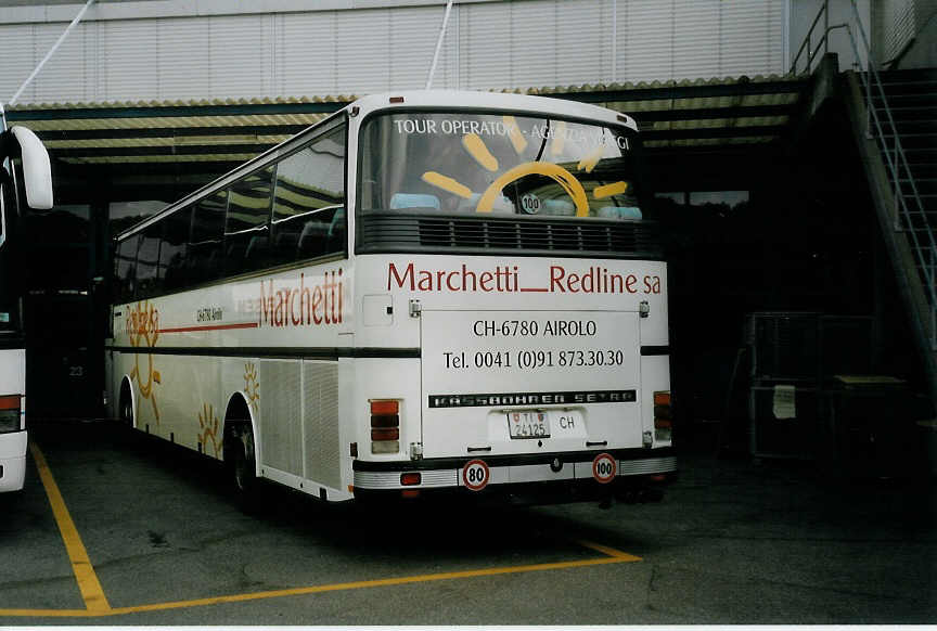 (077'510) - Marchetti, Airolo - TI 24'125 - Setra am 18. Juni 2005 in Kloten, EvoBus