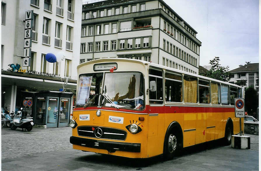 (078'220) - Ramser, Oberbalm - Mercedes/Tscher am 7. Juli 2005 in Thun, Waisenhausplatz