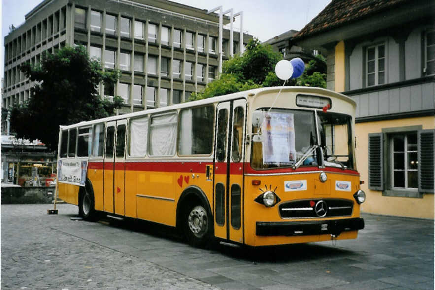 (078'221) - Ramser, Oberbalm - Mercedes/Tscher am 7. Juli 2005 in Thun, Waisenhausplatz