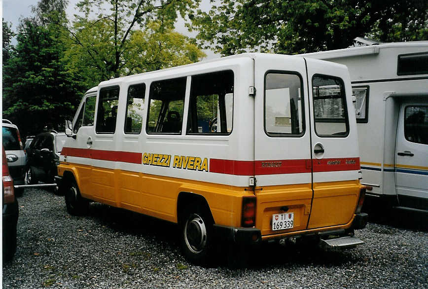 (078'511) - Ghezzi, Rivera - Nr. 18/TI 169'339 - Renault am 11. Juli 2005 in Luzern, Verkehrshaus