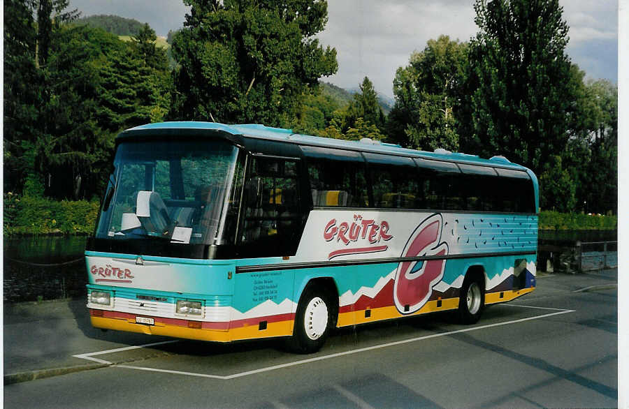 (079'501) - Grter, Hochdorf - LU 15'767 - Neoplan am 13. August 2005 bei der Schifflndte Thun