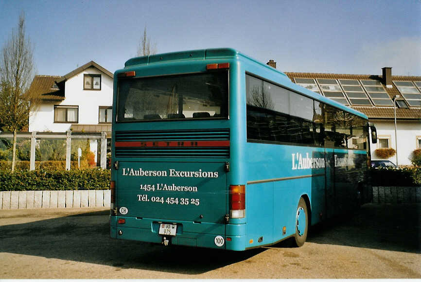 (080'729) - Aus der Schweiz: Excursions, L'Auberson - VD 975 - Setra am 17. Oktober 2005 in Rust, Europapark