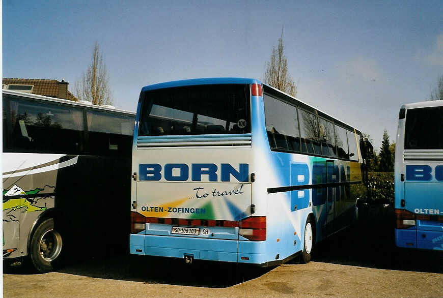 (080'735) - Aus der Schweiz: Born, Olten - Nr. 8/SO 106'103 - Setra am 17. Oktober 2005 in Rust, Europapark