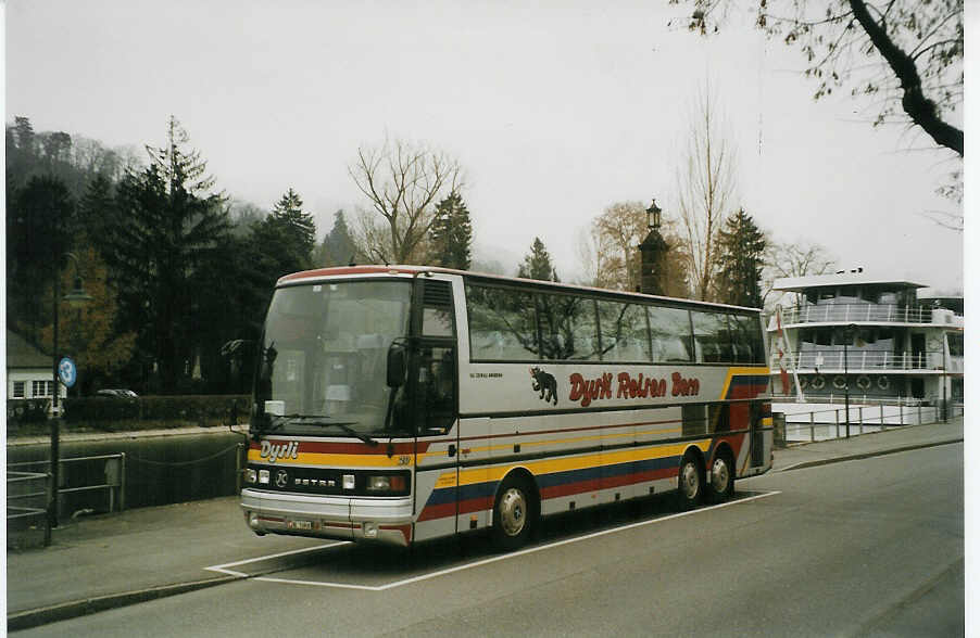 (081'820) - Dysli, Bern - Nr. 20/BE 74'908 - Setra am 12. Dezember 2005 bei der Schifflndte Thun