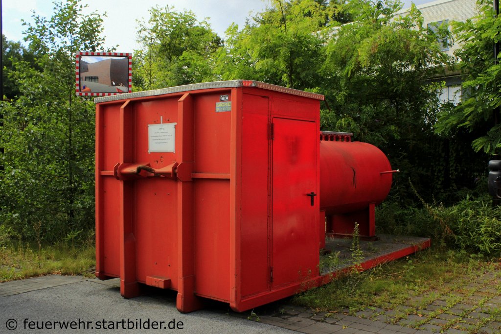 AB-GSG �bungscontainer.
Aufgenommen beim Tdot der BF Essen, 25.8.2012.


