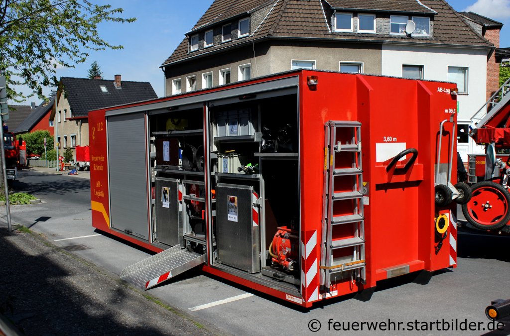 AB-Logistik der Feuerwehr Erkrath.
Aufgenommen beim Tdot der FF Erkrath am 17.5.2012.
