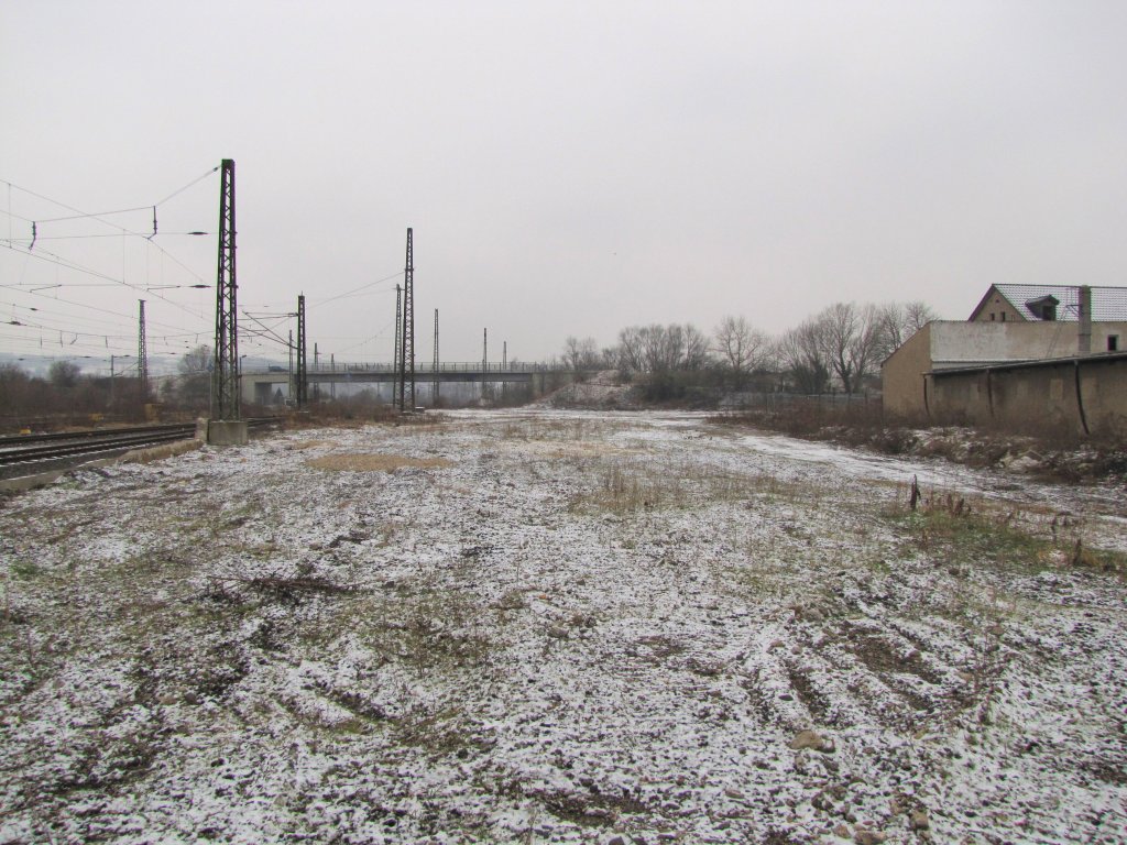 Der ehemalige Standort vom Bw Naumburg; 19.02.2011