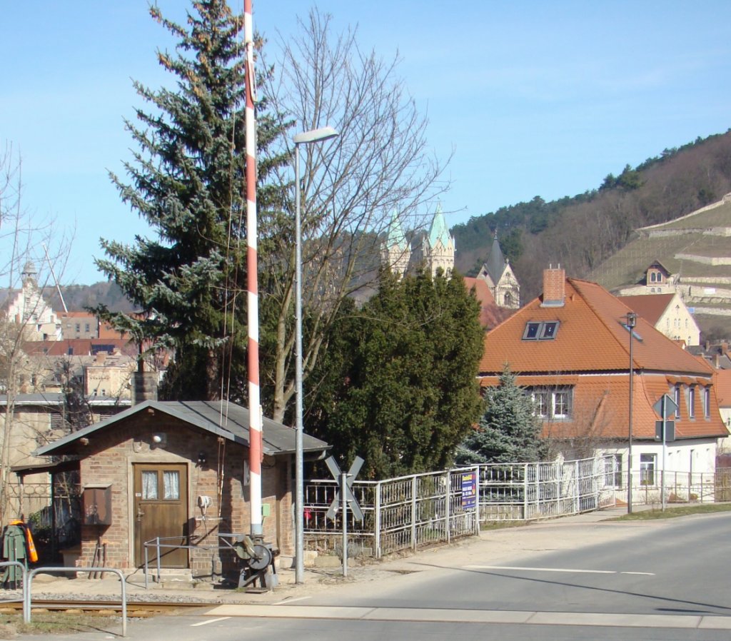 Der Posten 3 in Freyburg am 18.03.2009. (Foto: Günther Göbel)