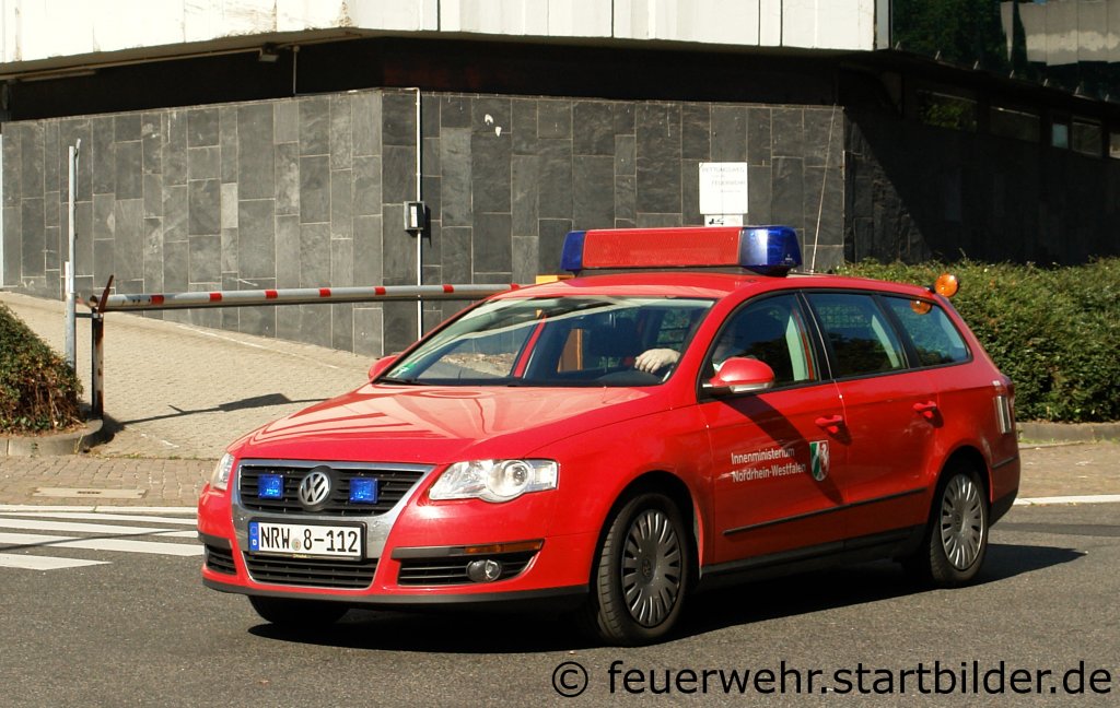 Dieser VW Passat geh�rt zum Innenministerium NRW.
Aufgenommen beim NRW Tag 2011 in Bonn.