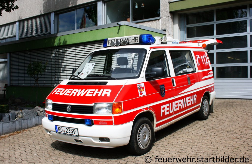 ELW 1 der Feuerwehr Konblenz.
Aufgenommen beim Tag der Offenen T�r der Fw Koblenz, 28.8.2011. 