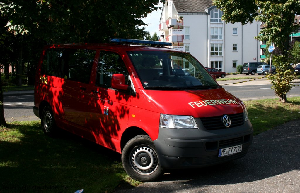 Feuerwehr Monheim 
Florian Mettmann 7/19/3
ME FW 7193
MTF
VW T5 TDI
