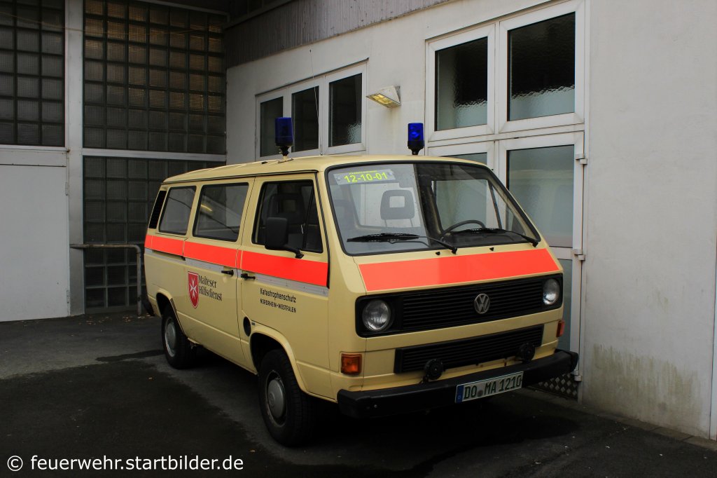 Kdow (12/10/01) der Malteser Dortmund.

