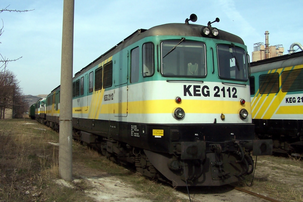 KEG 2112 am 22.03.2005 in Karsdorf. (Foto: IG Unstrutbahn e.V.)