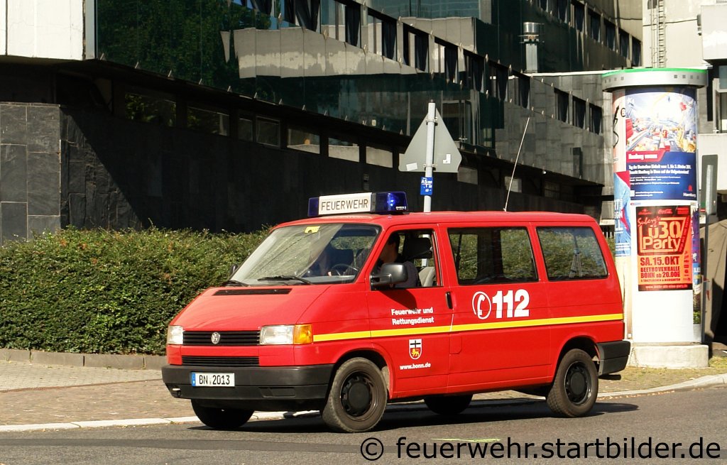 MTW (BN 2013) der Feuerwehr Bonn.
Aufgenommen beim NRW Tag 2011 in Bonn.