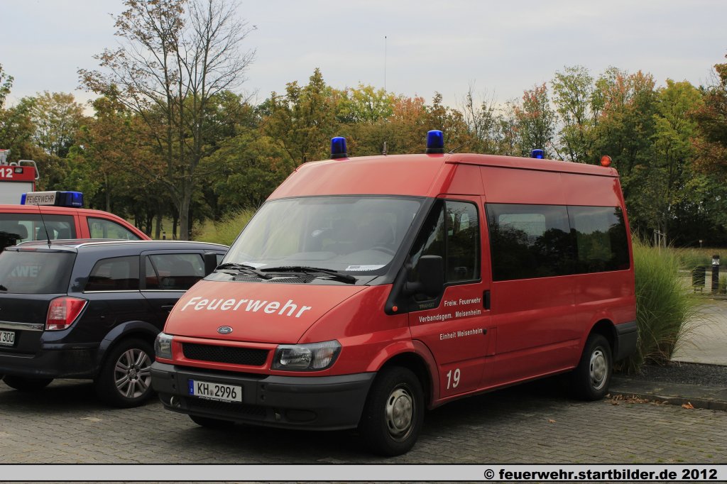MTW (KH 2996) der Feuerwehr Meisenheim.
Aufgenommen beim Jubil�um 50 Jahre LFV-Rheinland-Pfalz in Mainz,6.10.2012.
