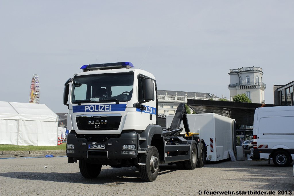 WLF der Bundespolizei Hessen.
Aufgenommen beim Hessentag 2013 in Kassel.