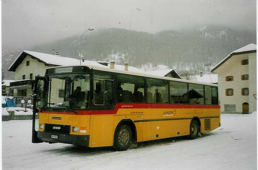 (082'327) - Terretaz, Zernez - GR 75'002 - NAW/Hess (ex Frigg, Zernez) am 1. Januar 2006 in Zernez, Posta