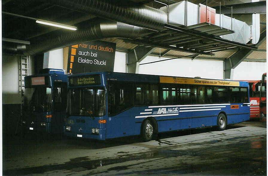 (083'310) - AFA Adelboden - Nr. 3/BE 26'703 - Mercedes am 24. Februar 2006 im Autobahnhof Adelboden