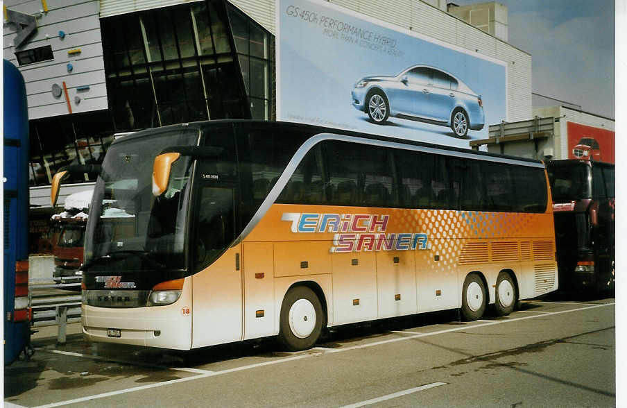 (083'513) - Saner, Laufen - Nr. 18/BL 7351 - Setra am 6. Mrz 2006 in Genve, Palexpo