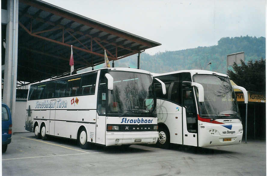 (084'502) - Straubhaar, Thun - Nr. 5/BE 431'038 - Setra am 29. April 2006 in Thun, Grabengut