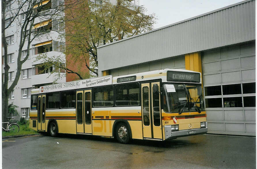 (084'808) - STI Thun - Nr. 61/BE 452'461 - Mercedes/R&J am 9. Mai 2006 in Thun, Garage