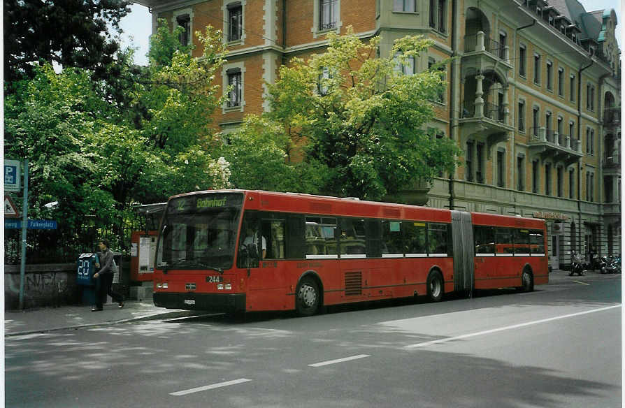 (085'510) - Bernmobil, Bern - Nr. 244/BE 518'244 - Van Hool am 22. Mai 2006 in Bern, Universitt