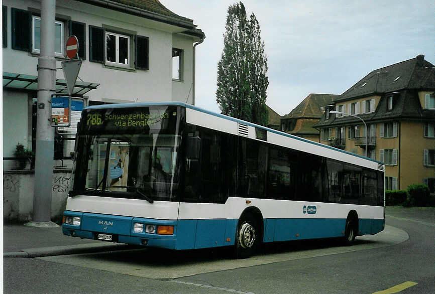 (085'612) - Gut, Binz - Nr. 5/ZH 652'105 - MAN am 25. Mai 2006 in Zrich, Klusplatz