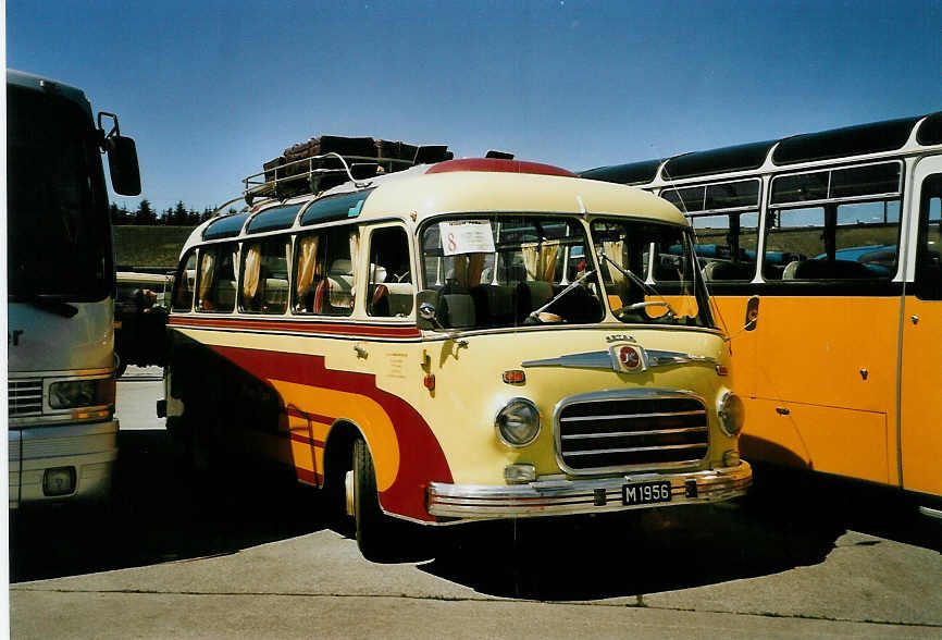 (086'508) - Aus Luxemburg: Demy Cars, Keispelt - M 1956 - Setra am 18. Juni 2006 in Hinwil, AMP