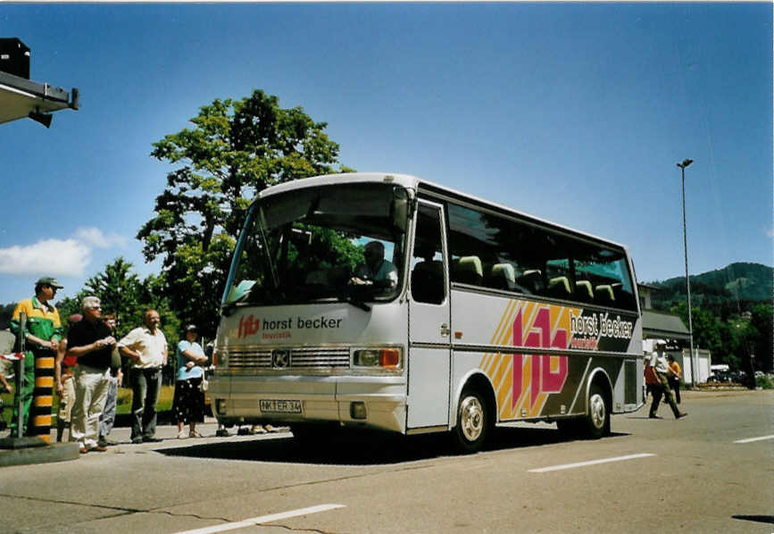 (086'619) - Aus Deutschland: Becker, Spiesen - NK-ER 34 - Setra am 18. Juni 2006 in Hinwil, AMP