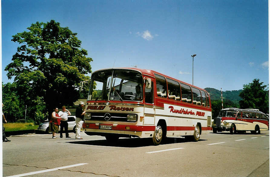 (086'629) - Aus Deutschland: Krech, Aichwald - ES-O 302H - Mercedes (ex Pulay, A-Wien) am 18. Juni 2006 in Hinwil, AMP