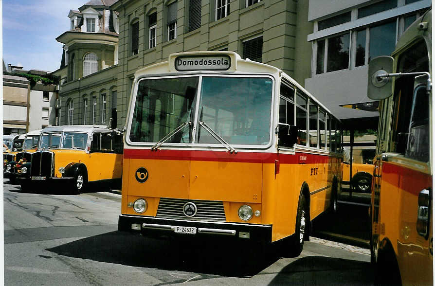 (086'904) - Zimmermann, Niederwangen -  P 24'632  - Saurer/Tscher (ex P 24'632) am 25. Juni 2006 in Bern, Museum fr Kommunikation