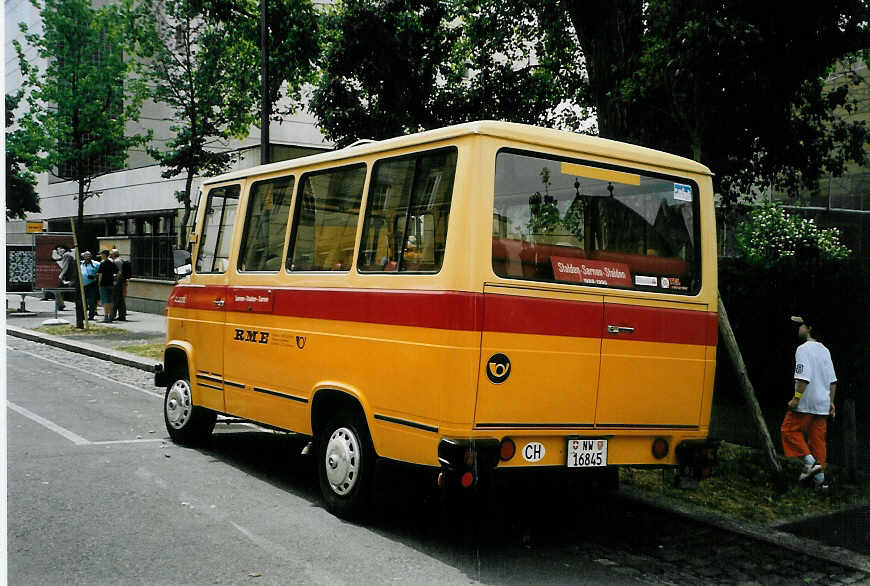 (087'005) - Mller, Ennetmoos - Nr. 3/NW 16'845 - Mercedes (ex Berwert, Stalden; ex Privat) am 25. Juni 2006 in Bern, Museum fr Kommunikation