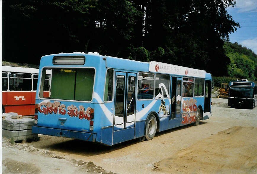 (089'029) - EAB Engelberg - Volvo/Lauber (ex STI Thun Nr. 19; ex SAT Thun Nr. 19) am 19. August 2006 in Safnern, BTR