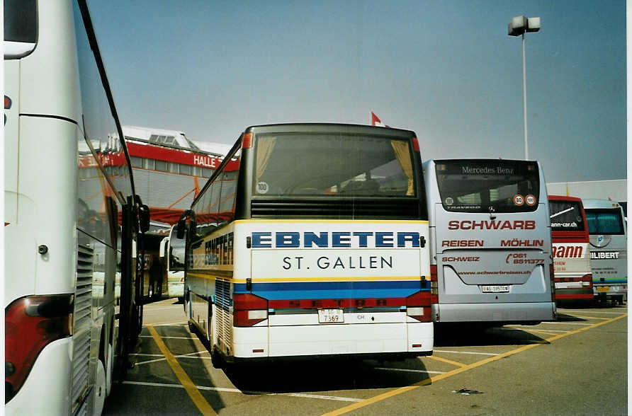 (092'724) - Ebneter, St. Gallen - SG 7369 - Setra am 17. Mrz 2007 in Genve, Palexpo