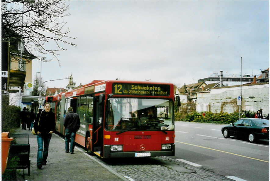 (093'504) - SWK Konstanz - Nr. 48/KN-C 1148 - Mercedes am 31. Mrz 2007 in Konstanz, Bodanplatz