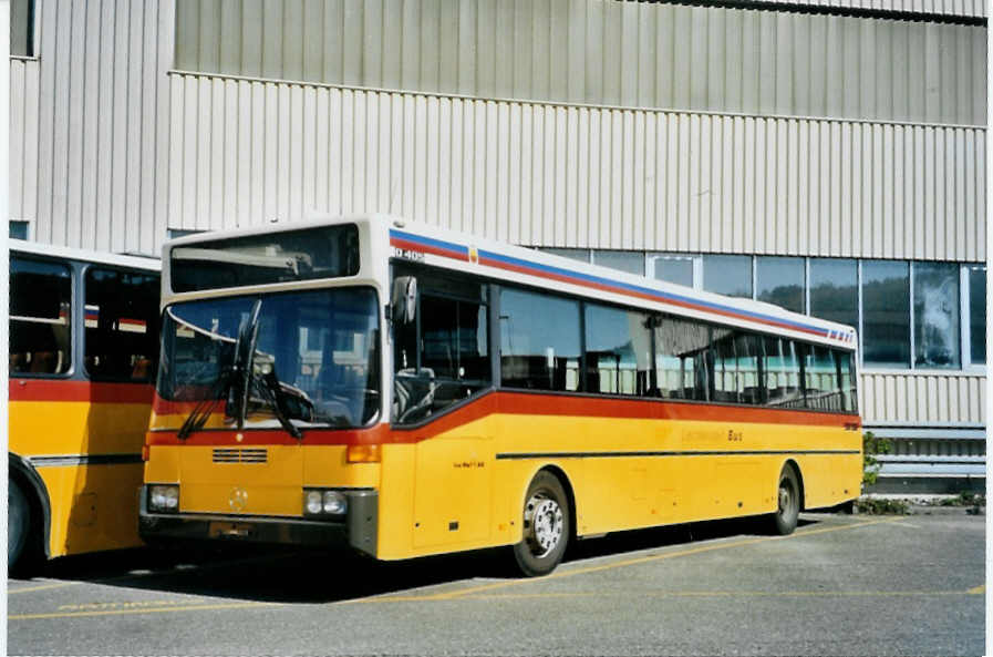 (094'005) - Aus Liechtenstein: Matt, Mauren - Mercedes am 14. April 2007 in Biel, Rattinbus