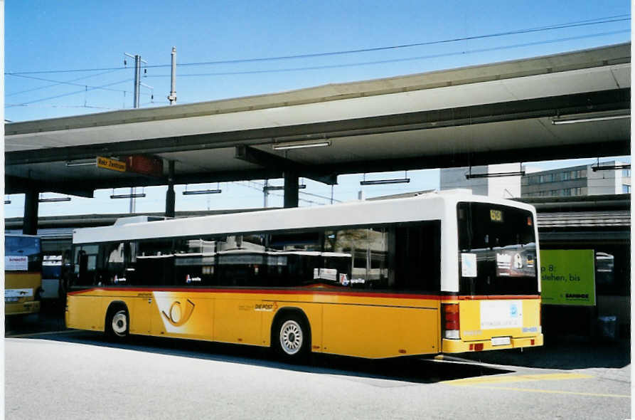 (094'034) - Voegtlin-Meyer, Brugg - Nr. 89/AG 16'822 - Volvo/Hess am 14. April 2007 beim Bahnhof Brugg