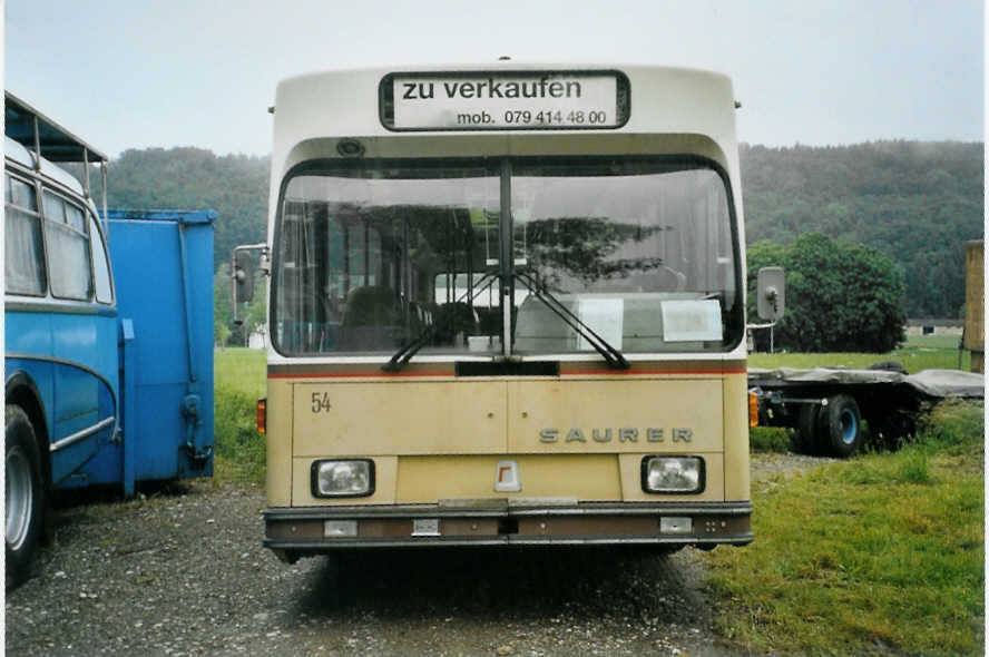 (094'936) - STI Thun - Nr. 54 - Saurer/R&J am 2. Juni 2007 in Thayngen, Saurertreffen