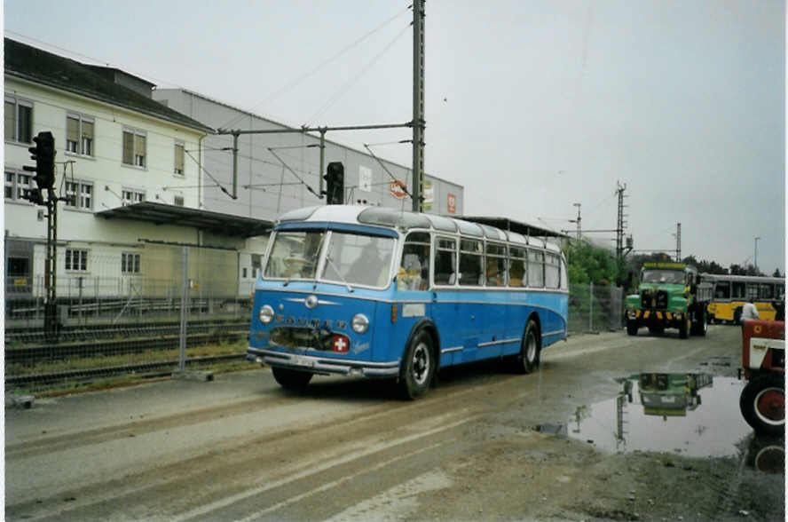 (095'118) - Bolliger, Stetten - SH 30'730 - Saurer/R&J (ex Solr+Fontana, Ilanz Nr. 8) am 2. Juni 2007 in Thayngen, Saurertreffen