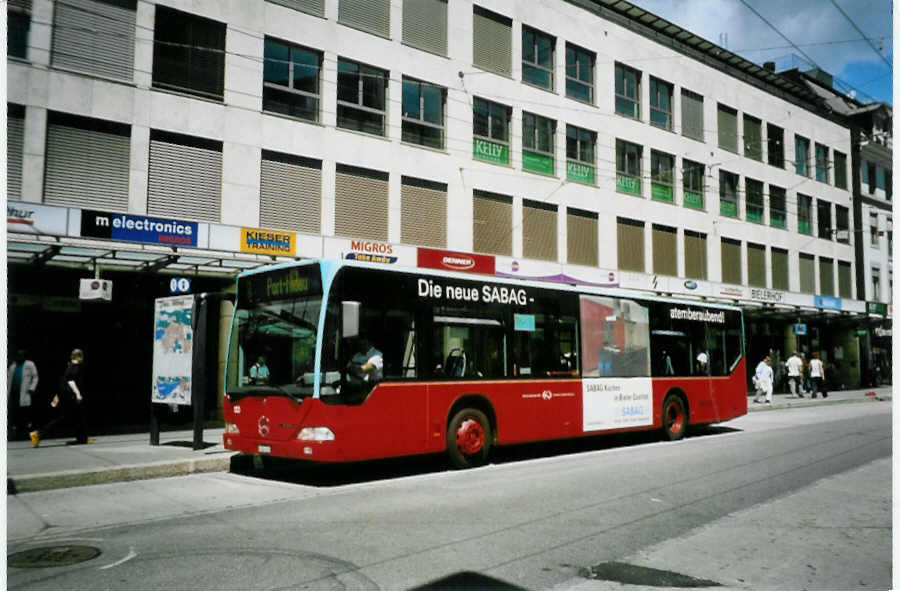 (095'917) - VB Biel - Nr. 123/BE 560'123 - Mercedes am 7. Juli 2007 in Biel, Guisanplatz