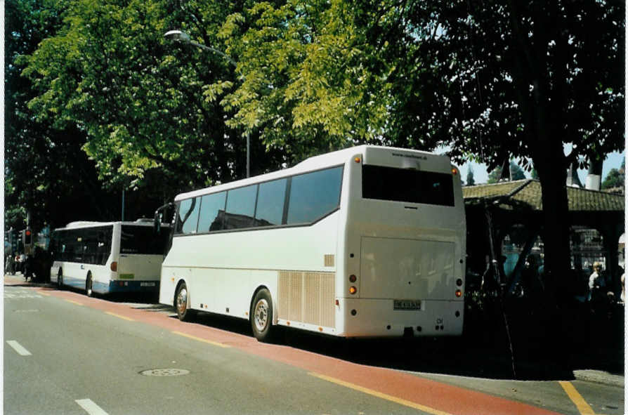 (096'236) - Coach Rent, Aegerten - BE 616'343 - Bova am 15. Juli 2007 beim Bahnhof Luzern