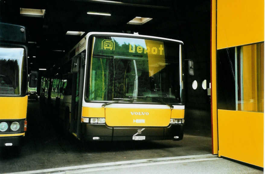 (096'517) - VBSH Schaffhausen - Nr. 8/SH 38'008 - Volvo/Hess am 21. Juli 2007 in Schaffhausen, Busdepot