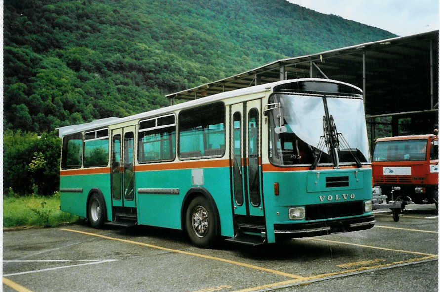 (096'902) - Gugler, St. Silvester - Volvo/Hess (ex TPF Fribourg Nr. 4; ex GFM Fribourg Nr. 4) am 24. Juli 2007 in Biel, Rattinbus