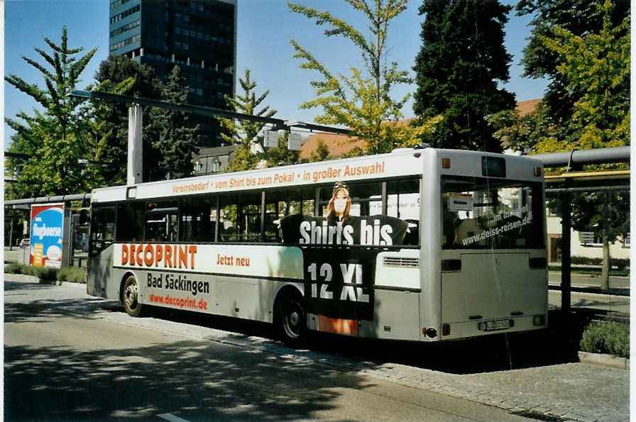 (097'027) - Deiss, Wehr - L-BD 500 - Mercedes am 6. August 2007 beim Bahnhof Lrrach