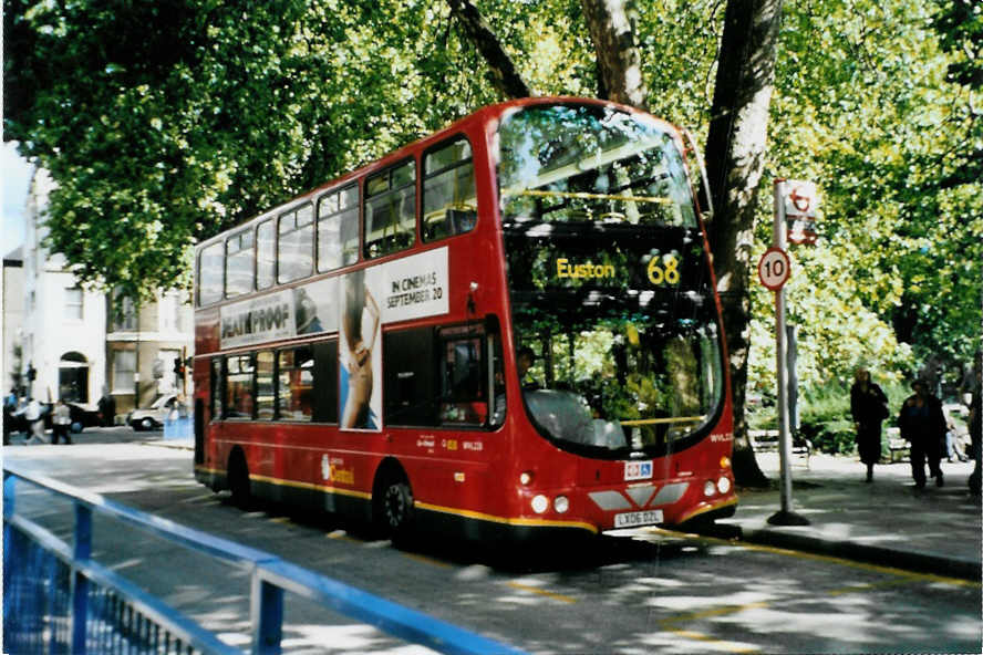 (099'016) - London Cental, London - Nr. WVL 228/LX06 DZL - VDL Bus am 25. September 2007 in London, Euston