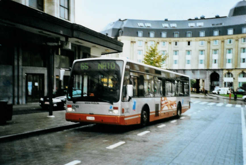 (099'229) - STIB Bruxelles - Nr. 8749/BZJ-432 - Van Hool am 26. September 2007 in Bruxelles, Centraal