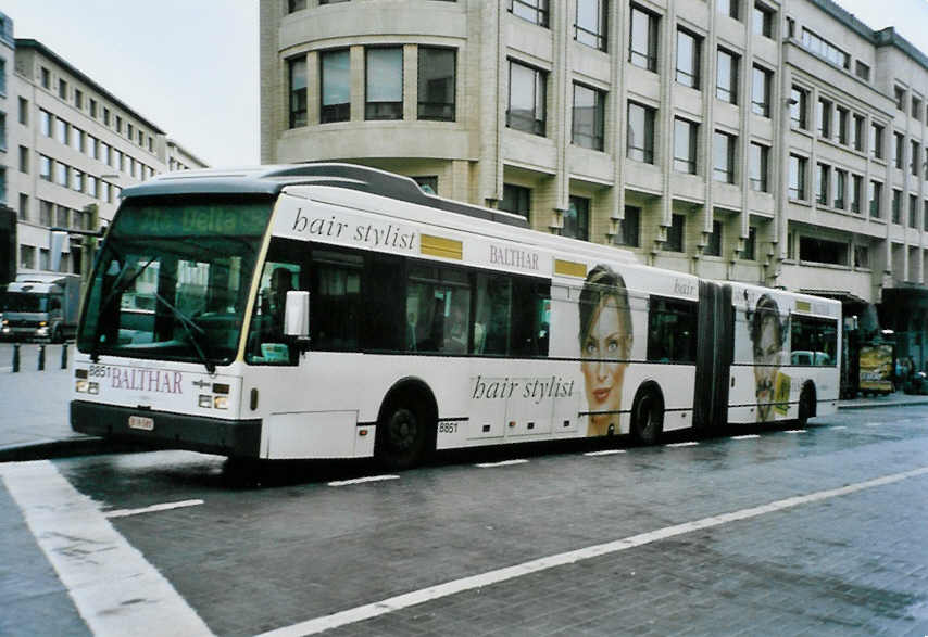 (099'301) - STIB Bruxelles - Nr. 8851/BIB-589 - Van Hool am 26. September 2007 in Bruxelles, Centraal