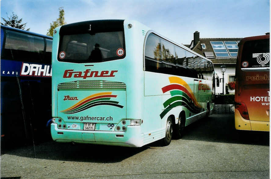 (099'616) - Aus der Schweiz: Gafner, Thun - Nr. 21/BE 56'235 - Temsa am 2. Oktober 2007 in Rust, Europapark