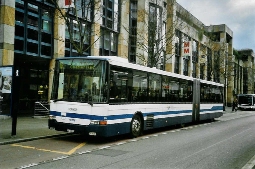 (101'331) - ZVB Zug - Nr. 85/ZG 58'285 - NAW/Hess am 26. November 2007 in Zug, Metalli